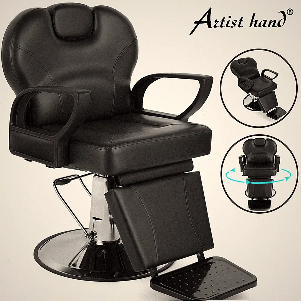 Heavy Duty Reclining Hydraulic Barber Chair All Purpose Salon Beauty Spa Styling