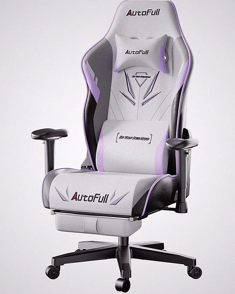 C3 Gaming Chair, Ergonomic Wingless Cushion Computer Chair,PU Leather Racing...