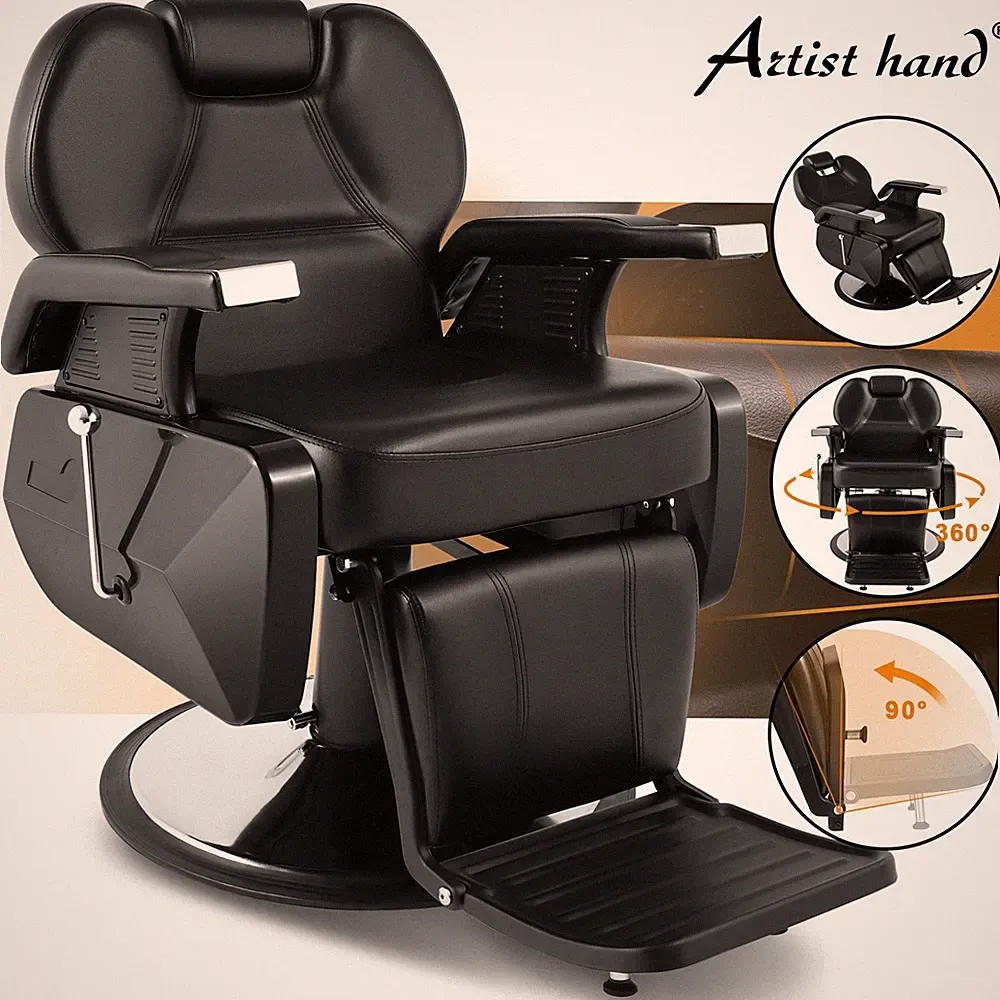 Hydraulic All Purpose Barber Chair Heavy Duty Recline Salon Beauty Spa Equipment