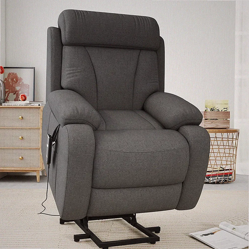Power Lift Recliner Heavy Duty Electric Recliner Chair Sofa w/Remote for Elderly